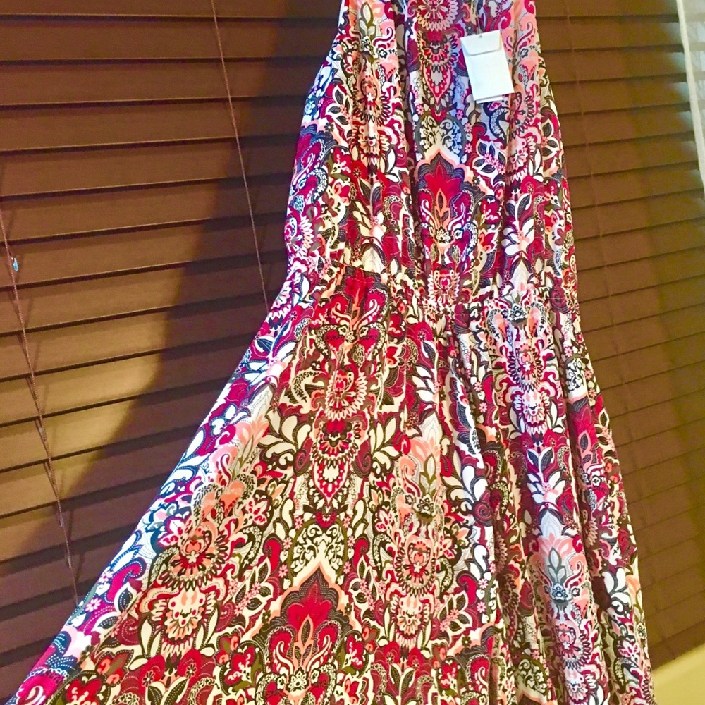 Flirty print sundress